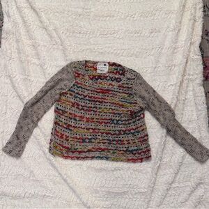 Rainbow Kenzie pieces Knit Women's Sweater